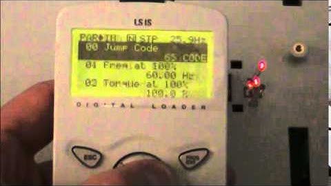 Basic Setup Instructions for IS7 VFD