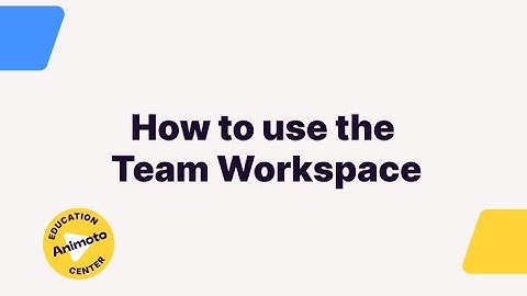 How to use Animoto