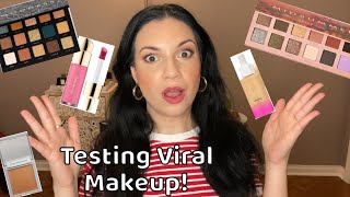 OVER HYPED? TESTING NEW VIRAL MAKEUP