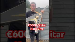 Neck dive on a €6000 guitar fixed
