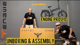 Engwe Engine Pro 2.0 - Unboxing & Assembly