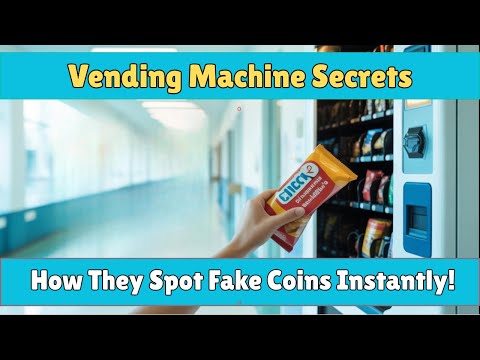 How Vending Machines Tell Real Money From Fake