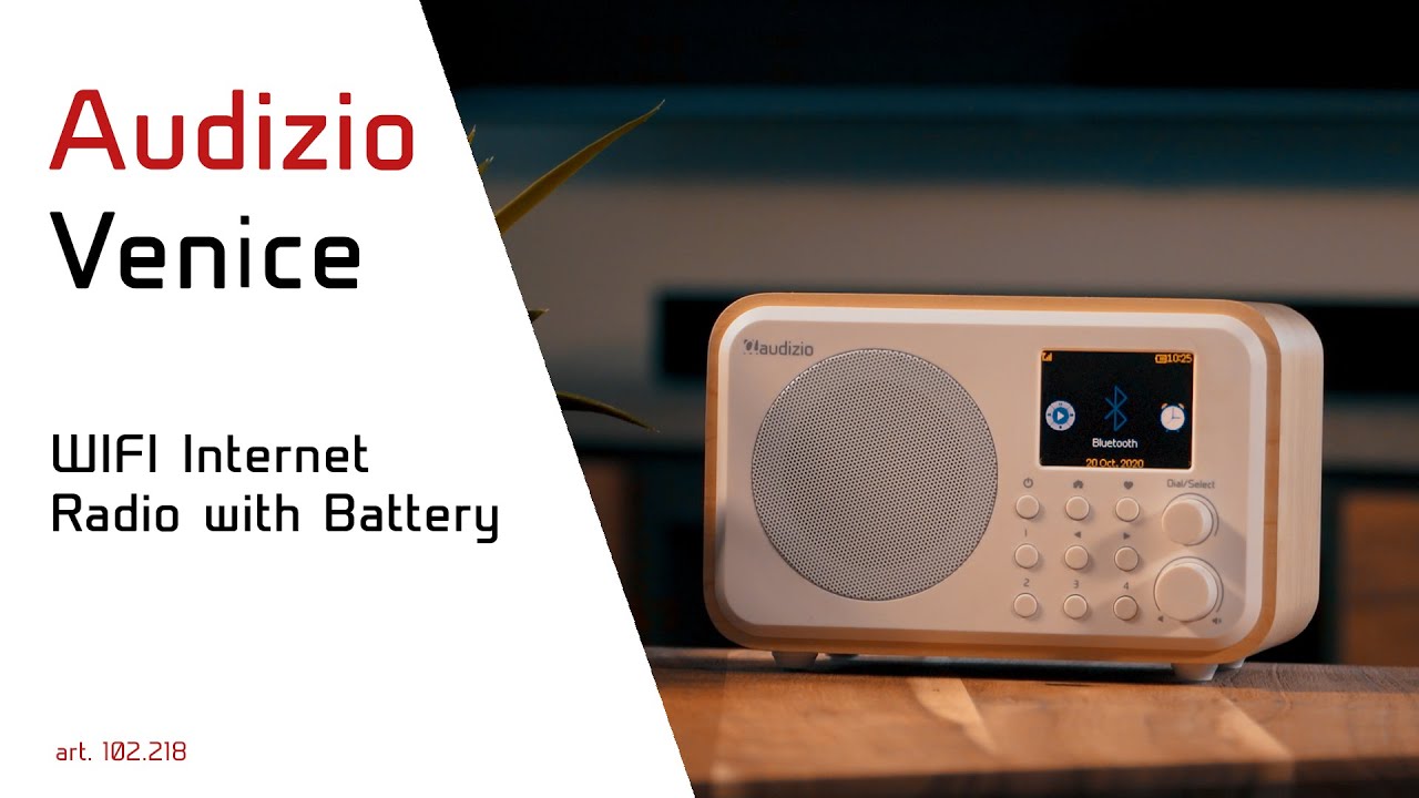 Venice WIFI Radio with Battery YouTube
