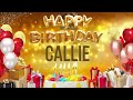 Callie Happy Birthday Callie