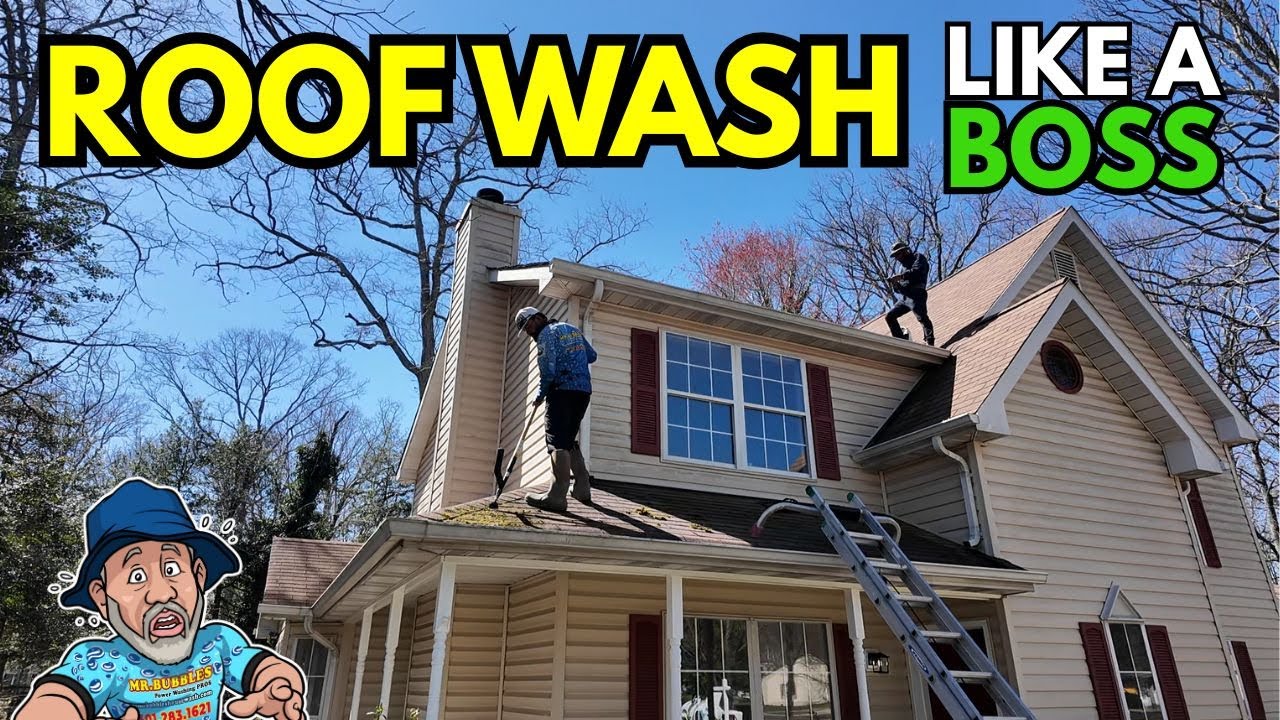 Ep. 235  Roof Cleaning Like a Boss 💪 | Soft Wash Tutorial for Beginners