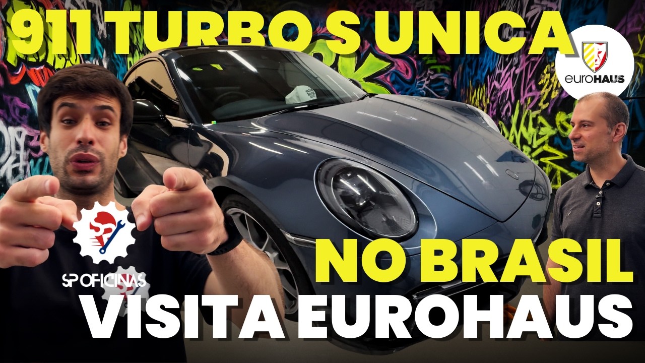 GIRO DE OFICINAS - “PORSCHE 911 RARÍSSIMA NO BRASIL! 😱 E Mini com roda de Ferrari! - EUROHAUS”