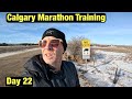 Calgary Marathon Training Vlog || Day 22 Hills and wind!