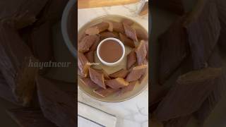 حلى الحطب 🪵 firewood dessert ❄️ تناسب الاجواء #حلى #الحطب #حطب #firewood #dessert