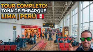 NEW Jorge Chavez 2026 LIMA PERU Boarding Area Tour