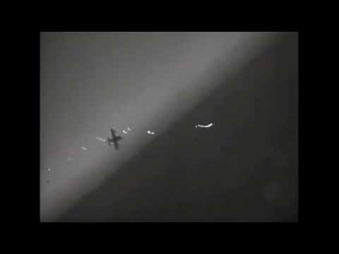 【ガンカメラ】米軍機と交戦する二式水上戦闘機