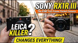 Sony Rx1R Iii The 61Mp Full-Frame Pocket Camera That Changes Everything