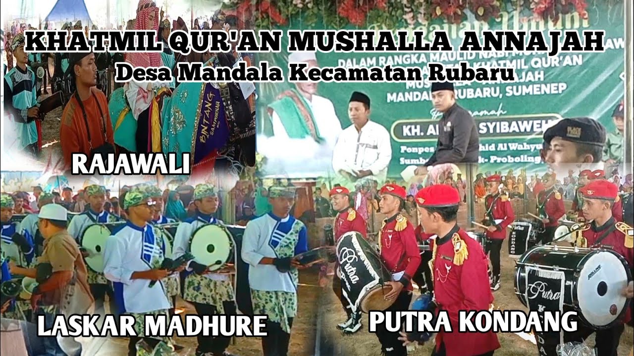 KHATMIL QUR'AN MUSHALLA ANNAJAH || Bandtong Rajawali Daramista || Putra Kondang || Lanceng Madhure
