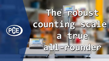 The robust counting scale of the PCE EP P series is a true all-rounder | #pceinstruments