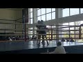чемпионат города Алматы по боксу 2022 Шанырак первый бой и досрочная победа