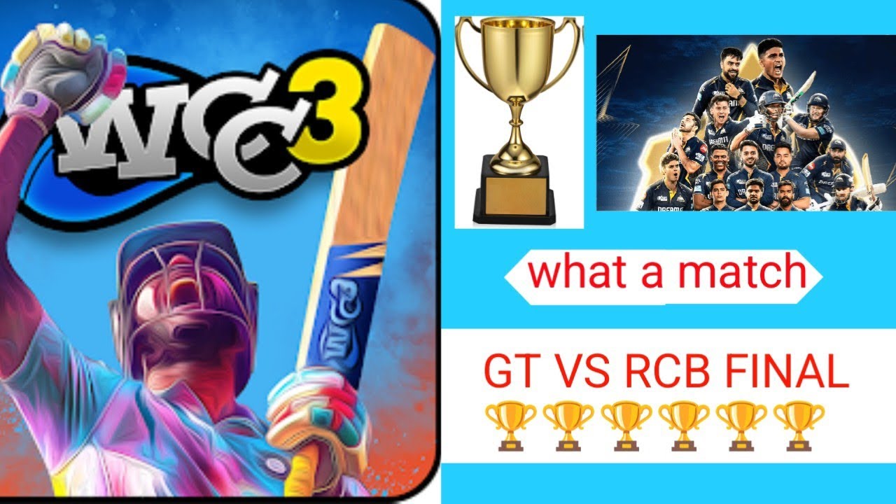 final match GT vs RCB 🏆🏆 part-1 