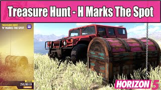 Forza Horizon 5 Treasure Hunt H Marks The Spot - Pathfinder Challenges