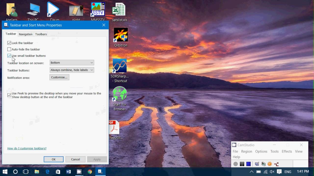 Tips And Tricks How To Make Taskbar Icons Smaller Or Bigger YouTube