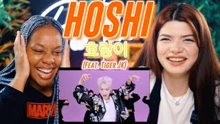 호시 (HOSHI) - 호랑이 (Feat. Tiger JK) Audio, Studio Choom and Choreography Video reaction