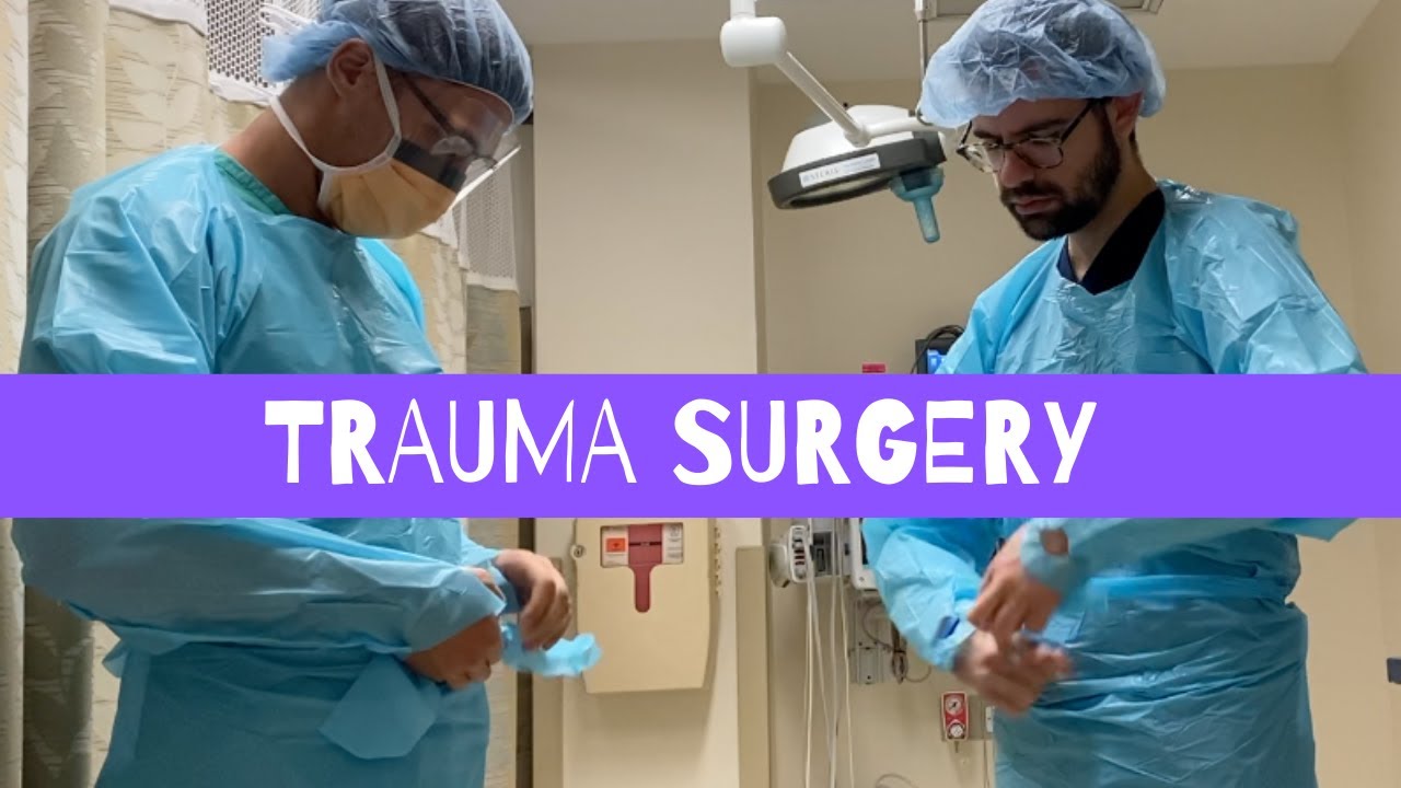 Trauma Surgery! | Med Student VLOG