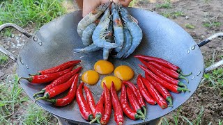 Tasty Crispy Shrimp Fried Chili Recipe / Kdeb Cooking