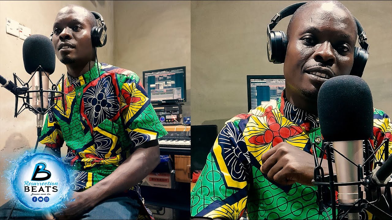 Evg Elliot performing a studio session of No King Like You