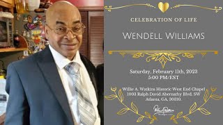 Celebration of Life for Wendell Williams