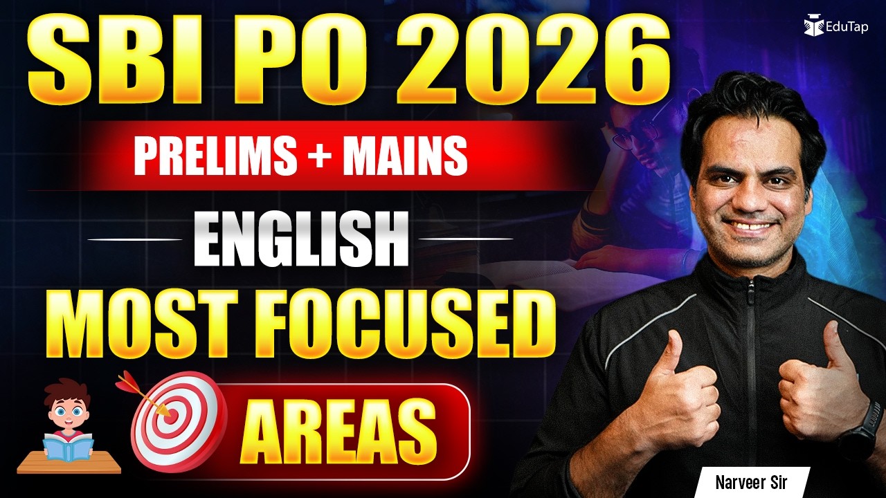 SBI PO 2026 English Important Topics and Topic-Wise Weightage for ...
