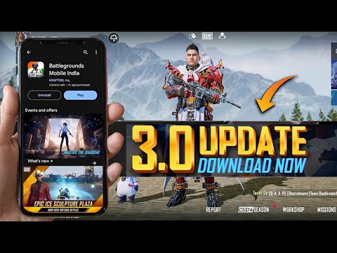 Видео: Official Bgmi 3.0 Update Playstore Update Download | Bgmi New Update| Bgmi 3.0 Update | bgmi Update