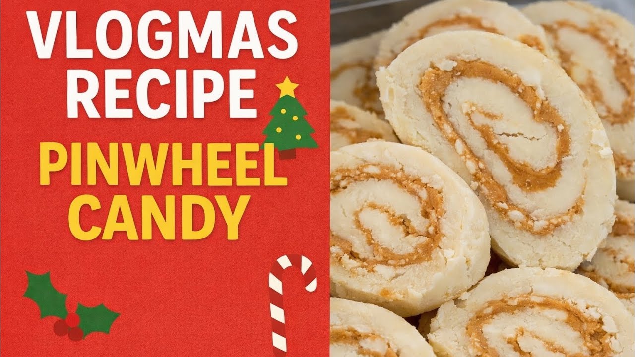 Рецепт для Vlogmas 🎄 | Старомодные рождественские конфеты-вертушки