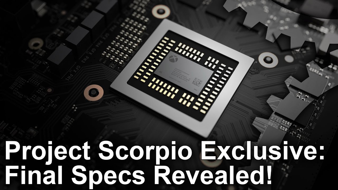 Xbox One X/ Project Scorpio Exclusive: Final Specs Revealed!