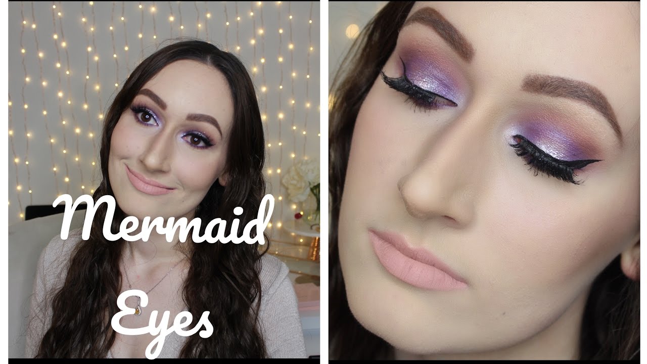 Purple Glitter Mermaid Eyes | Morphe 35P Palette