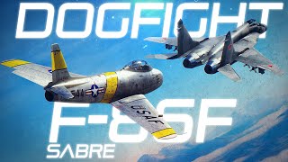 F86F Sabre Vs Mig29S Fulcrum DOGFIGHT | Digital Combat Simulator | DCS |