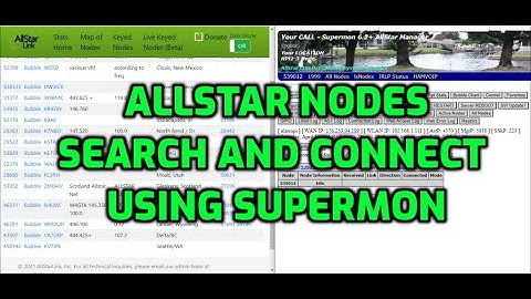 ALLSTAR NODE =SEARCHING NODES CONECTING USING SUPERMON