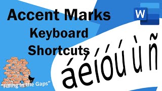 How to easily type accent marks over letters in MS Word - using the Keyboard screenshot 5