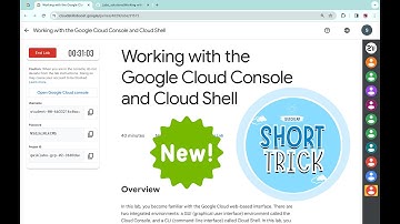 Working with the Google Cloud Console and Cloud Shell|| #qwiklabs || #coursera  [With Explanation🗣️]