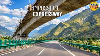 Crazy Infrastructure, Impossible Canyon Expressway — China's G75 | 4K Drive