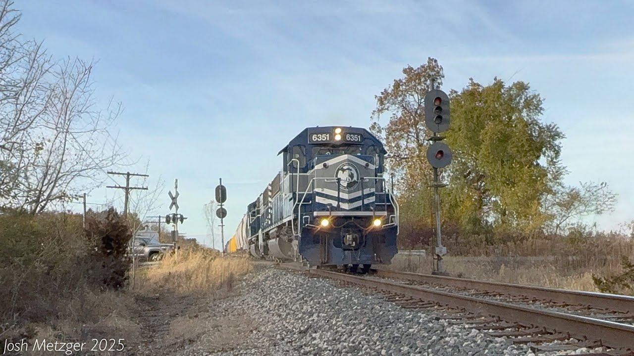 Lsrc Sd50 LSRC Y119-06 w/ LSRC SD50 #6351 and LSRC SD70M #6432 @ Frances Rd in ...