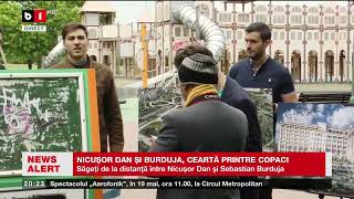 NICUȘOR DAN ȘI BURDUJA, CEARTĂ PRINTRE COPACI. Știri B1TV_15 mai 2024