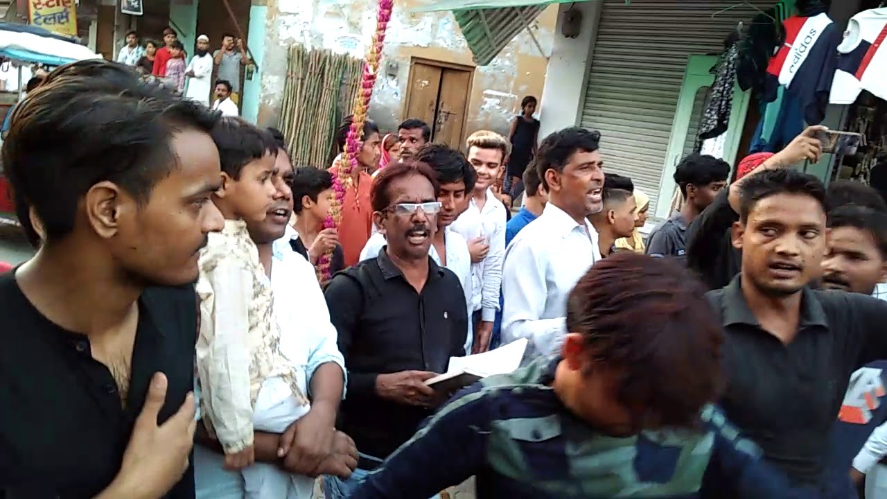 1st Muharram juloos Anjuman-e Hussainiya Sardhana Meerut UP | 1441 | 2019|