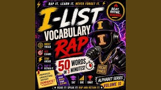 I-List Vocabulary Rap (Learn 50 Words in 3 Minutes!) | GRE, GMAT, CAT, SAT, TOEFL, SSC, UPSC,...