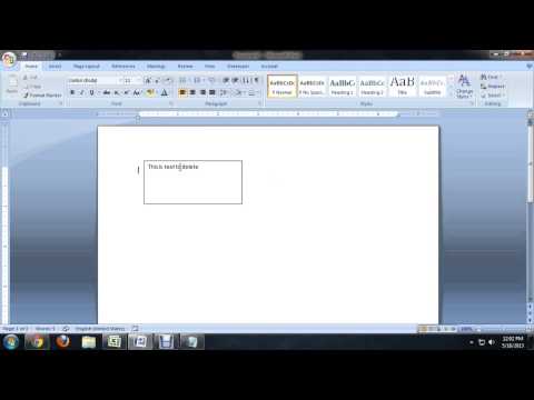 How to Delete a Text Box in Microsoft Word : Tech Niche