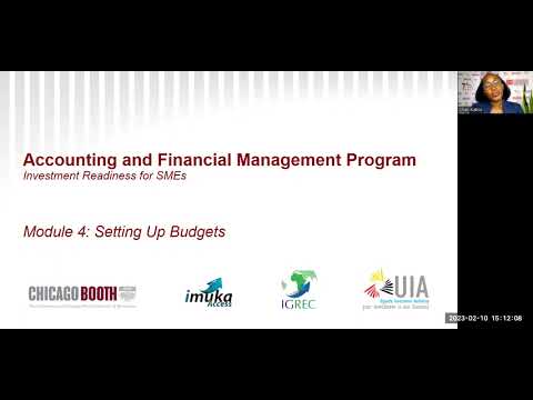 QuickBooks Training Module 4 - Setting up Budgets - YouTube