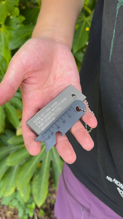 magnesium block flint #magnesium block flintb#flint #wilderness survival #outdoorcamping