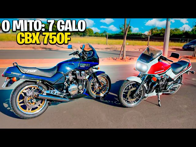 CBX750 Black Naked 86 Esse ronco 4x1 da Galo é único #7galo