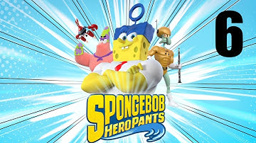 SpongeBob HeroPants - Walkthrough Part 6 - Prehistory: Level 6