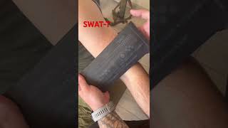 SWAT-T. Поставяне на турникет на ръка. TCCC.