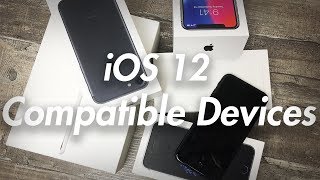 iOS 12 Compatible Devices - Release Date