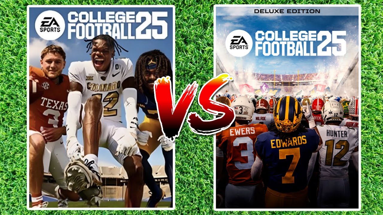 EA Sports College Football 25 News! OFFICIAL Release Date, Cover, STANDARD VS DELUXE Edition