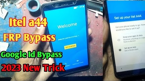 itel a44 frp bypass without pc || itel a44 frp bypass 2022