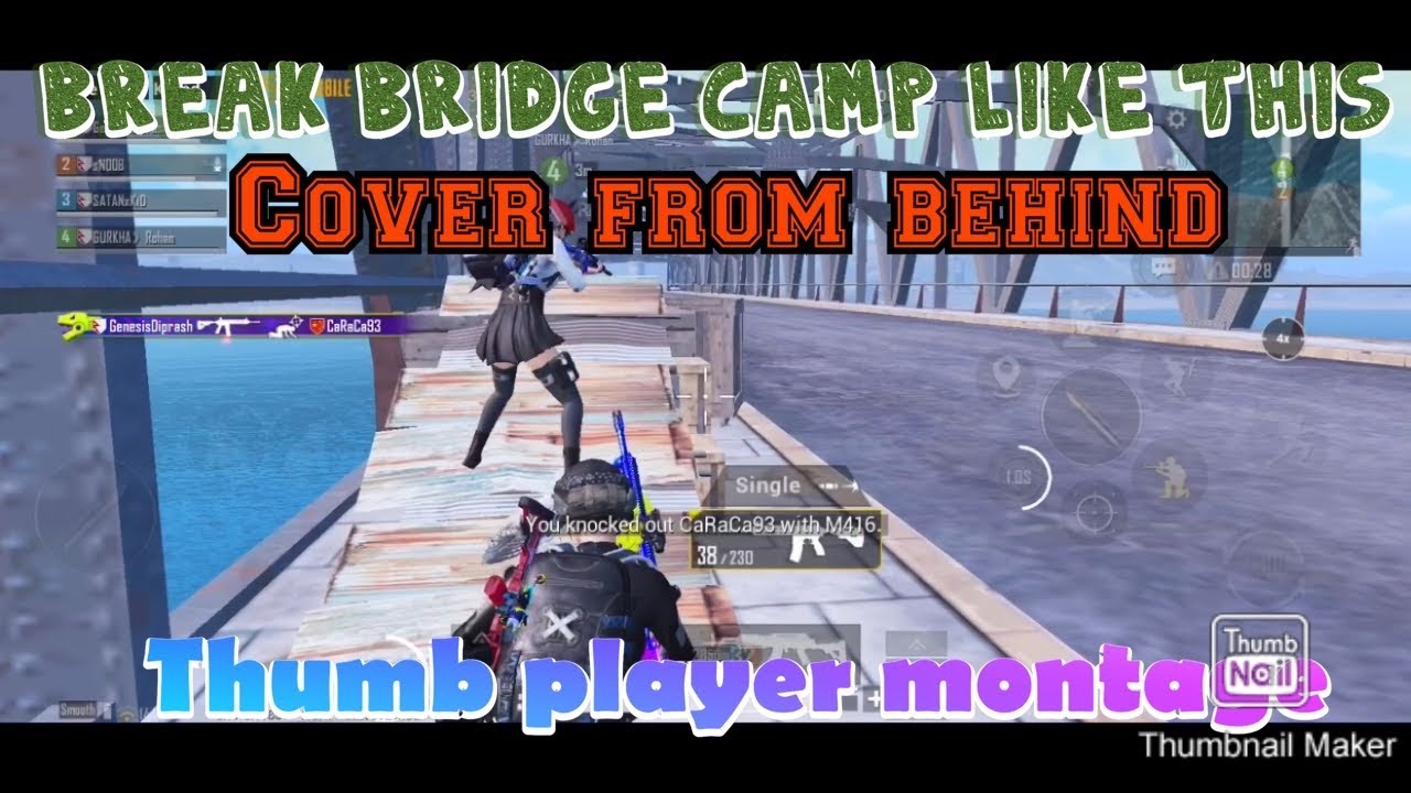 Thumb player montage